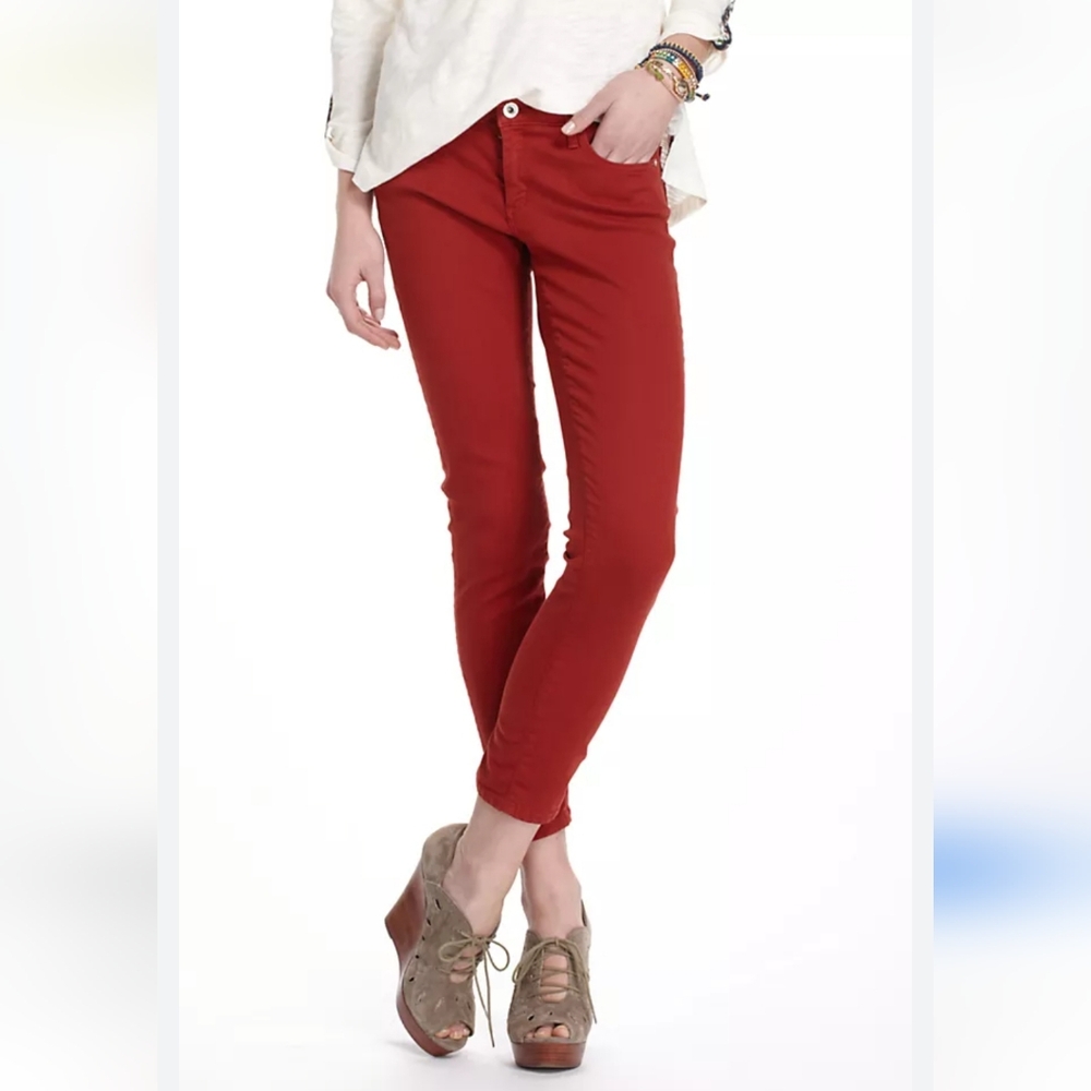 Anthropologie AG The Stevie Ankle Slim Straight Leg Size 29 Regular